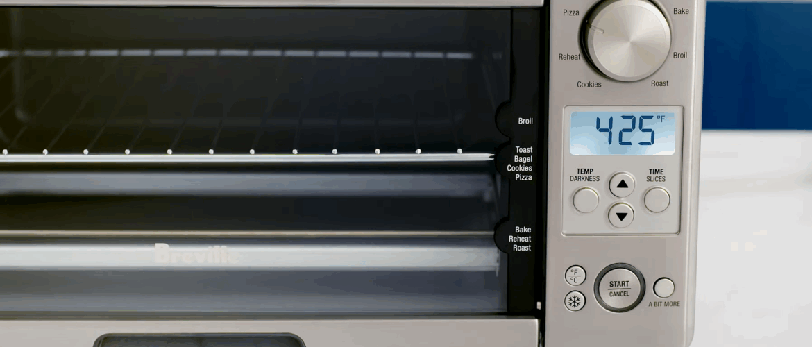 Compact toaster ovens