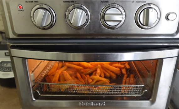 Cuisinart air fryer toaster oven how to use