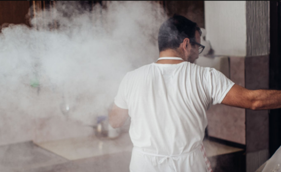 Toaster oven smells like burning plastic